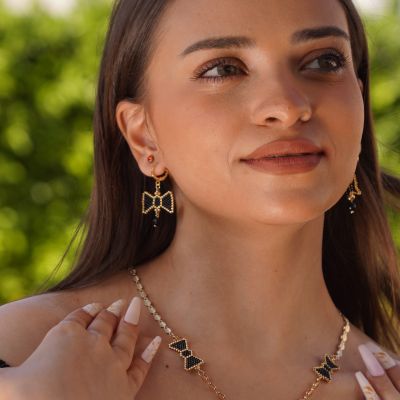 مجموعة تصميم الفيونكة من خرز الميوكى