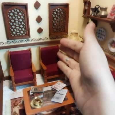 غرفه انتريه اسيوطى مصغره 