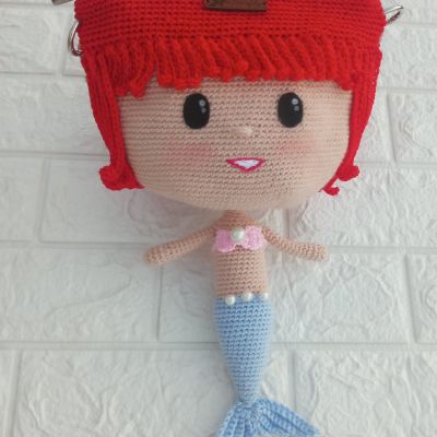 عروسه/شنطه كروشيه