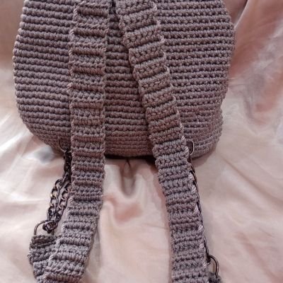 شنطه باك كروشيه