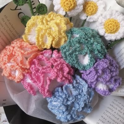 بوكيه زهره القرنفل كروشيه