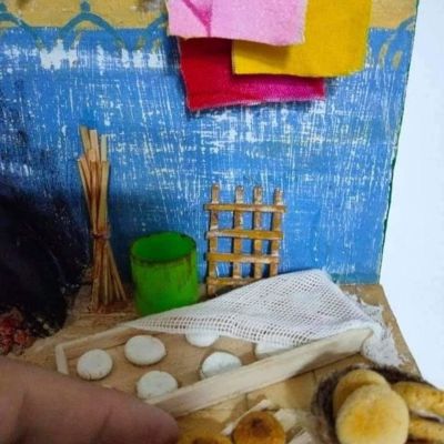 Key chain with taste of Egyptian homes