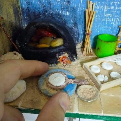 Key chain with taste of Egyptian homes