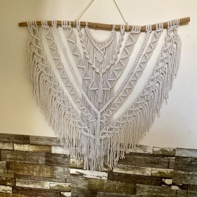 Large macrame wall hanging 