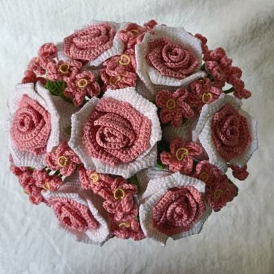 بوكيه فرح كروشيه