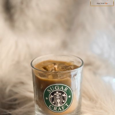Ice coffee candle