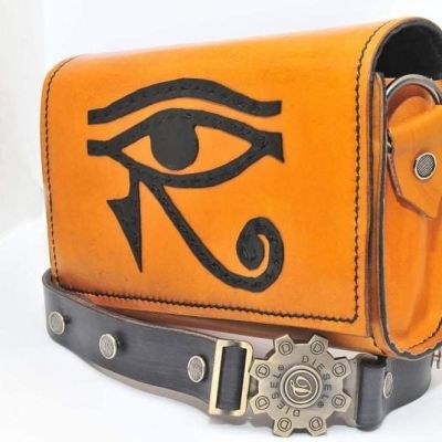 Eye of Horus saddle bag 