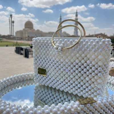 شنطه فتافيت السكر اوف وايت مع لولي اوف وايت 