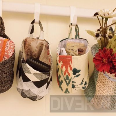 صندوق منظِم من القماش