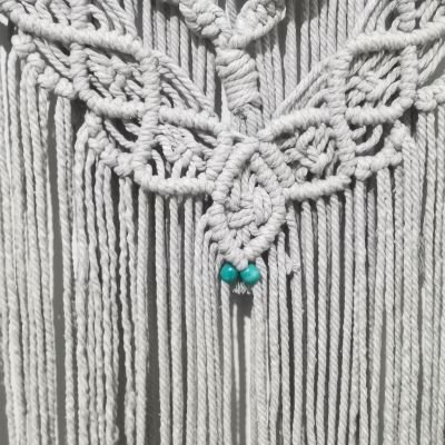 مكرمية جدارية معلقة 