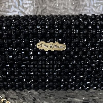 شنطة خرز كريستال