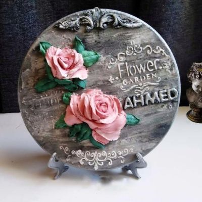 تابلوه بورد ثلاثي الابعاد باسمك 