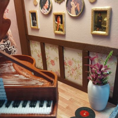 ماكت مصغر لغرفة ام كلثوم 