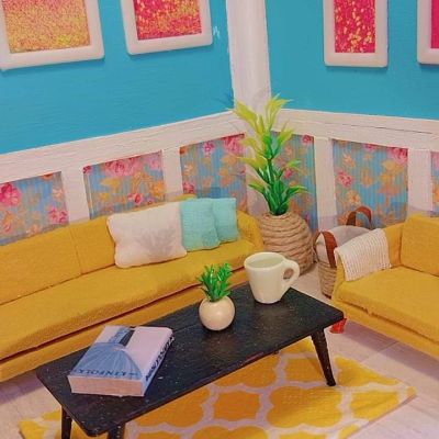 Mini modern living room 