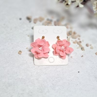 Polymer Clay Flower Earrings 