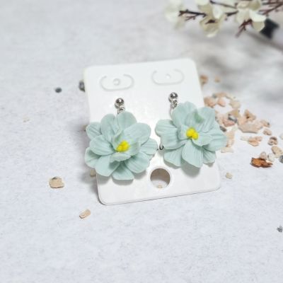 Polymer Clay Flower Earrings 