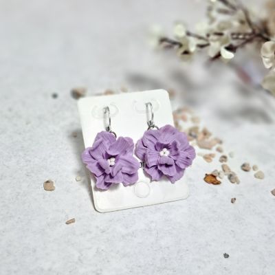 حلق الزهره من البوليمر كلاي