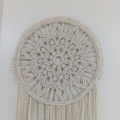 Macrame mandala dream catcher 