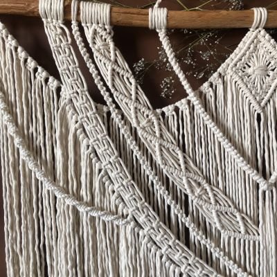 مكرمية عليقة حائط 