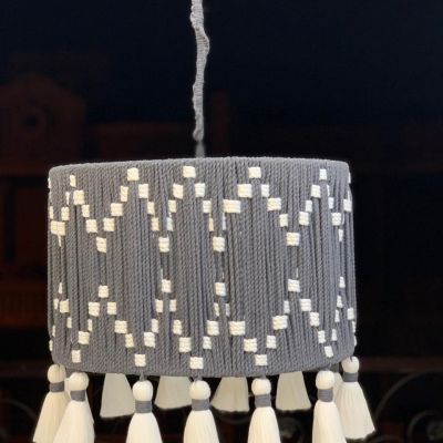 نجفه بخيوط المكرميه 