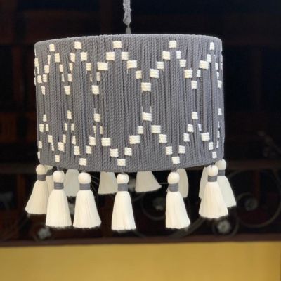 نجفه بخيوط المكرميه 