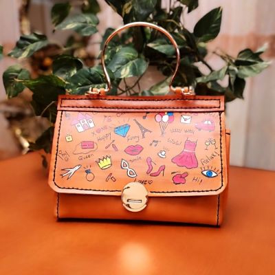 Handmade leather bag