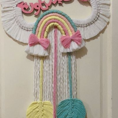 Macrame cloud by name