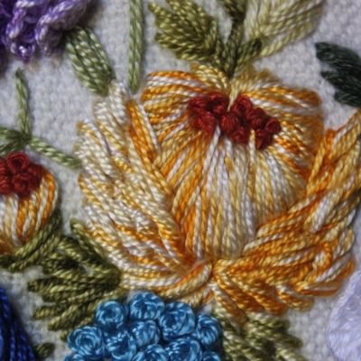 Embroideried tote bag 