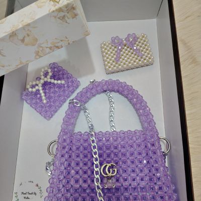 حقيبة جوتشي البنفسجي الفاتح