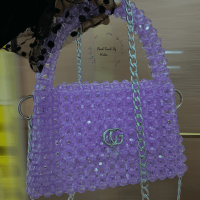 حقيبة جوتشي البنفسجي الفاتح