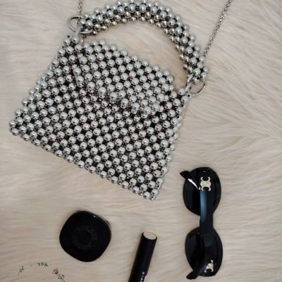 شنطة فضي ميتالك سي سي بي