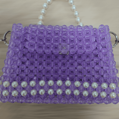 Trendy lavander bag