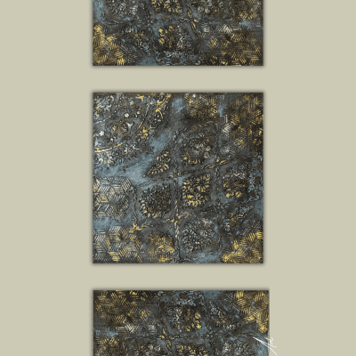 مجموعة من ٣ لوحات 