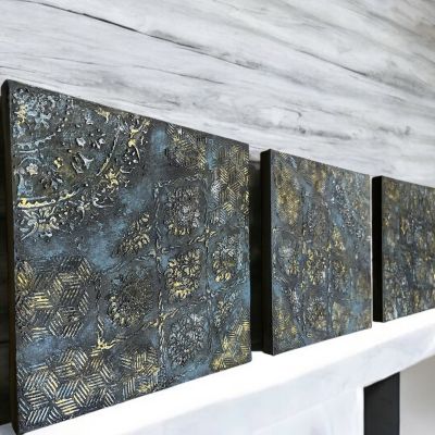 مجموعة من ٣ لوحات 