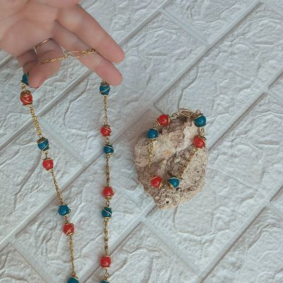 طقم اكسسوار من النحاس 