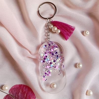Resin key chain 