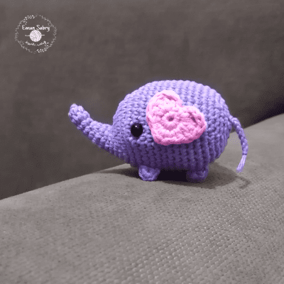 Amigurumi elephant 