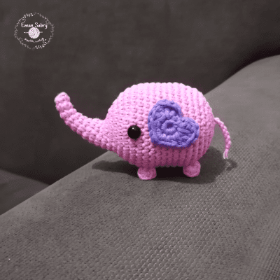 Amigurumi elephant 