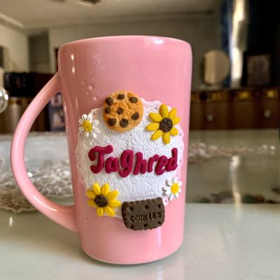 Polymer clay mug 