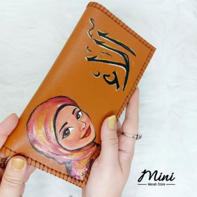 محفظة جلد هاند ميد 