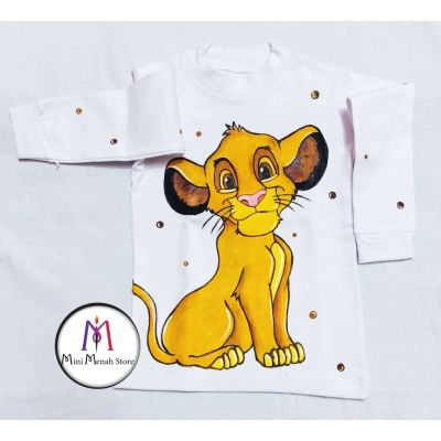 تيشرت رسم هاند ميد 