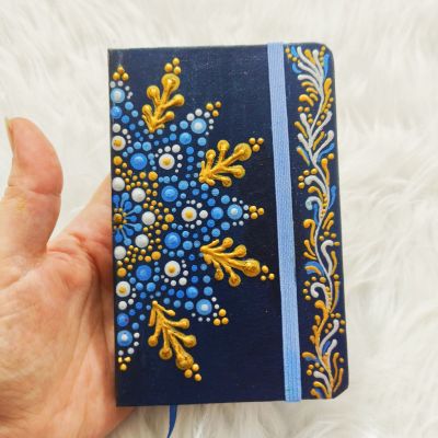Note book handmade with a book mark