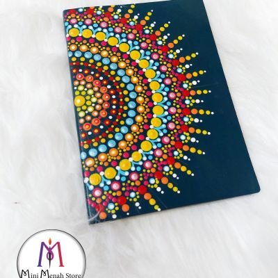 Note book handmade with a book mark