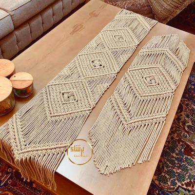 Macrame tablecloth