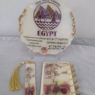 Resin Notebook and Book Mark