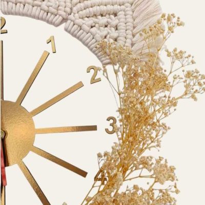 ساعه حائط مكرمي