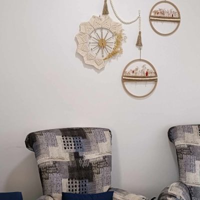 Macrame wall decor
