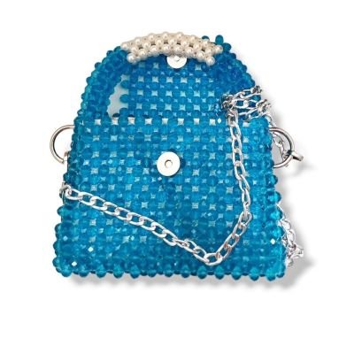 هاندباج من خرز الكريستال الازاز