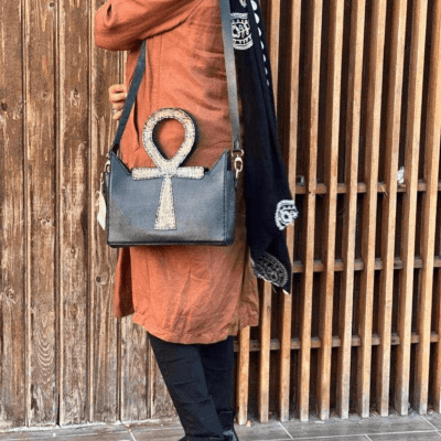 شنطه جلد طبيعي