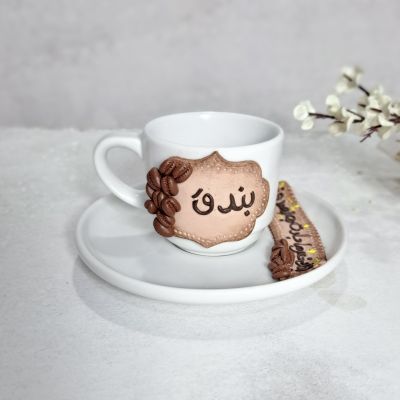 Polymer clay coffee cup 